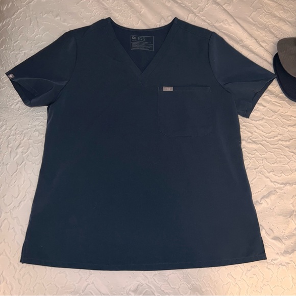 Figs Tops Figs Catarina Top In Dark Harbor Poshmark